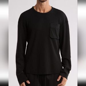 New Twenty Long Sleeve Waffle Shirt